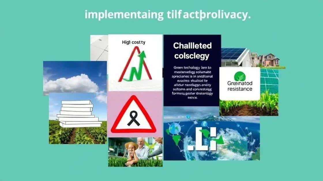 Challenges facing climate tech implementation