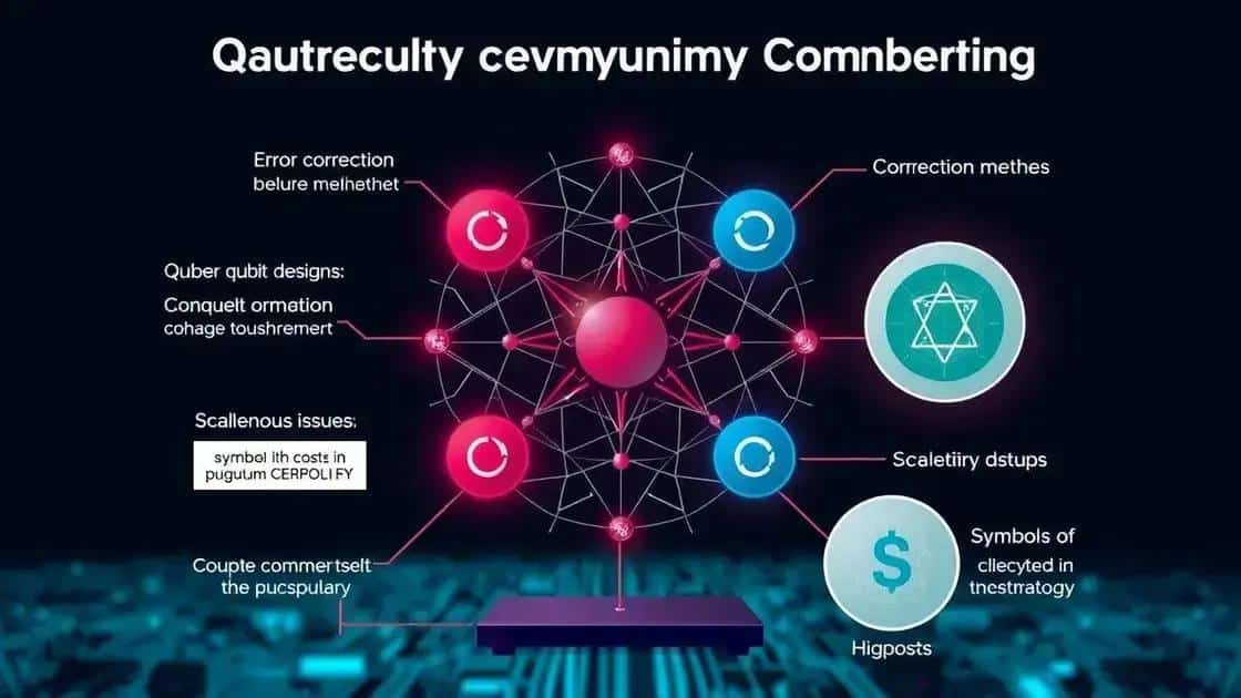 Challenges faced by quantum computing today