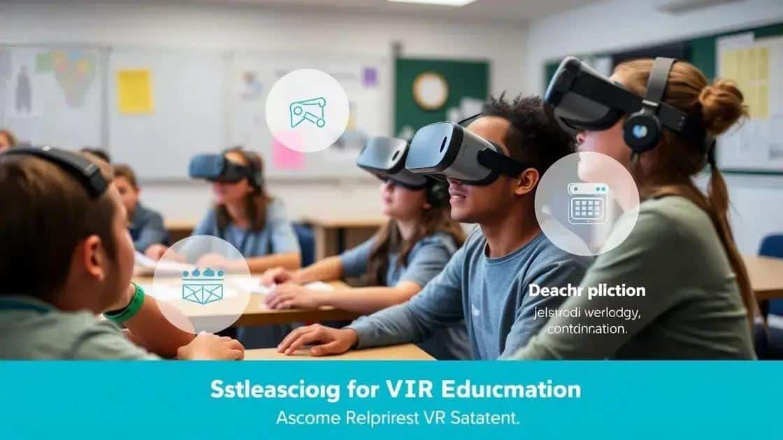 Challenges and solutions in vr education