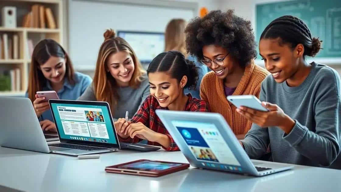 Emerging platforms for e-learning