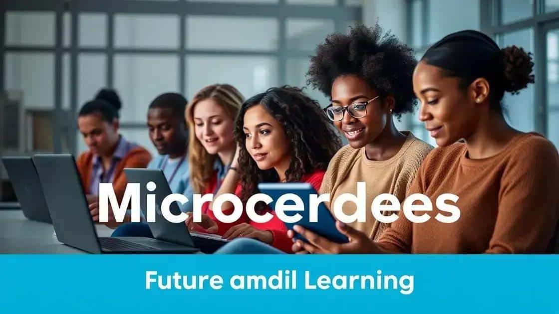 Future trends in microcredentialing