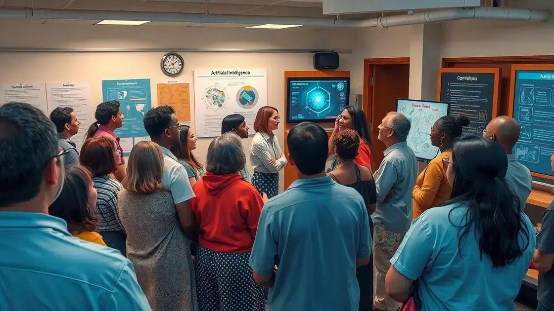 The role of community in promoting ai awareness
