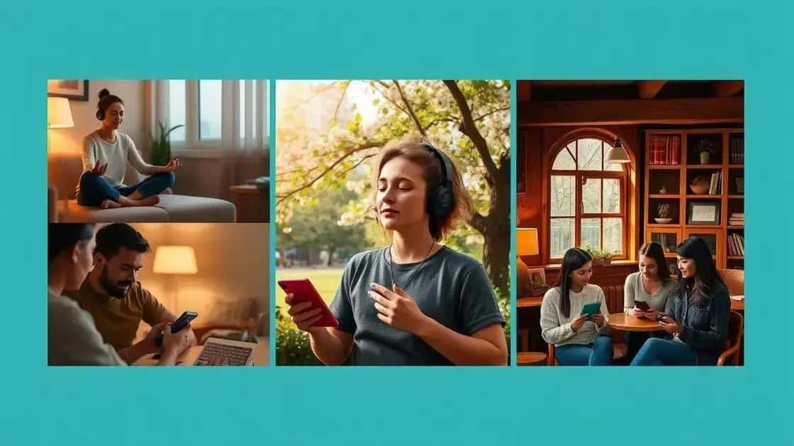 Real-life benefits of using stress management apps