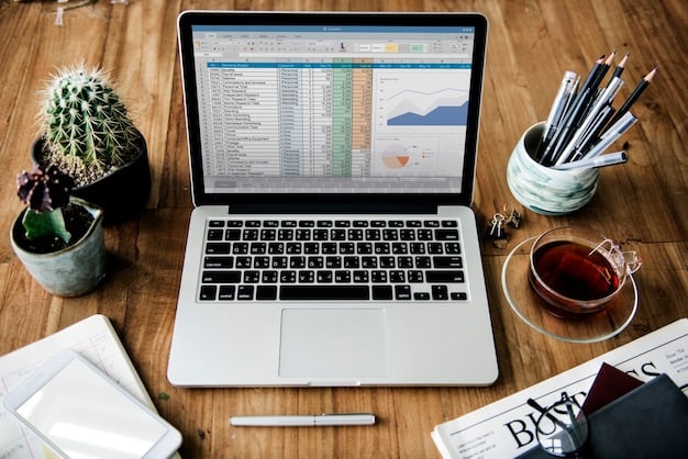 A detailed personal budget spreadsheet is shown on a laptop screen, highlighting income, expenses, and debt repayment plan. The scene includes a calculator and financial documents, emphasizing careful budget planning.