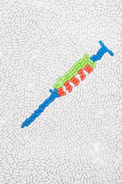 A graphical representation of the CRISPR-Cas9 system, showing the guide RNA targeting a specific DNA sequence and the Cas9 enzyme cutting the DNA strand. Labels indicate the key components of the CRISPR system.