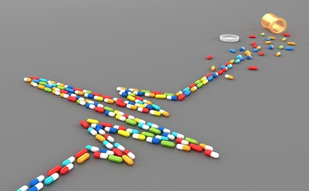 A visual representation of regulatory hurdles, showing complex paths and obstacles in drug approval.