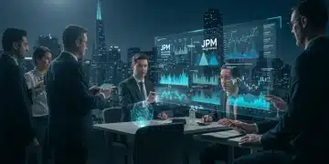 Biotech professionals networking at JPM Healthcare 2025 conference