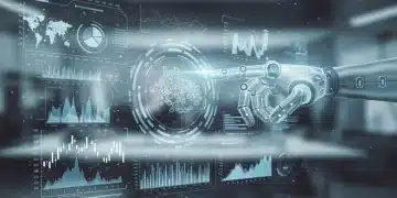 AI-powered biotech investment platform with data analytics and financial projections.