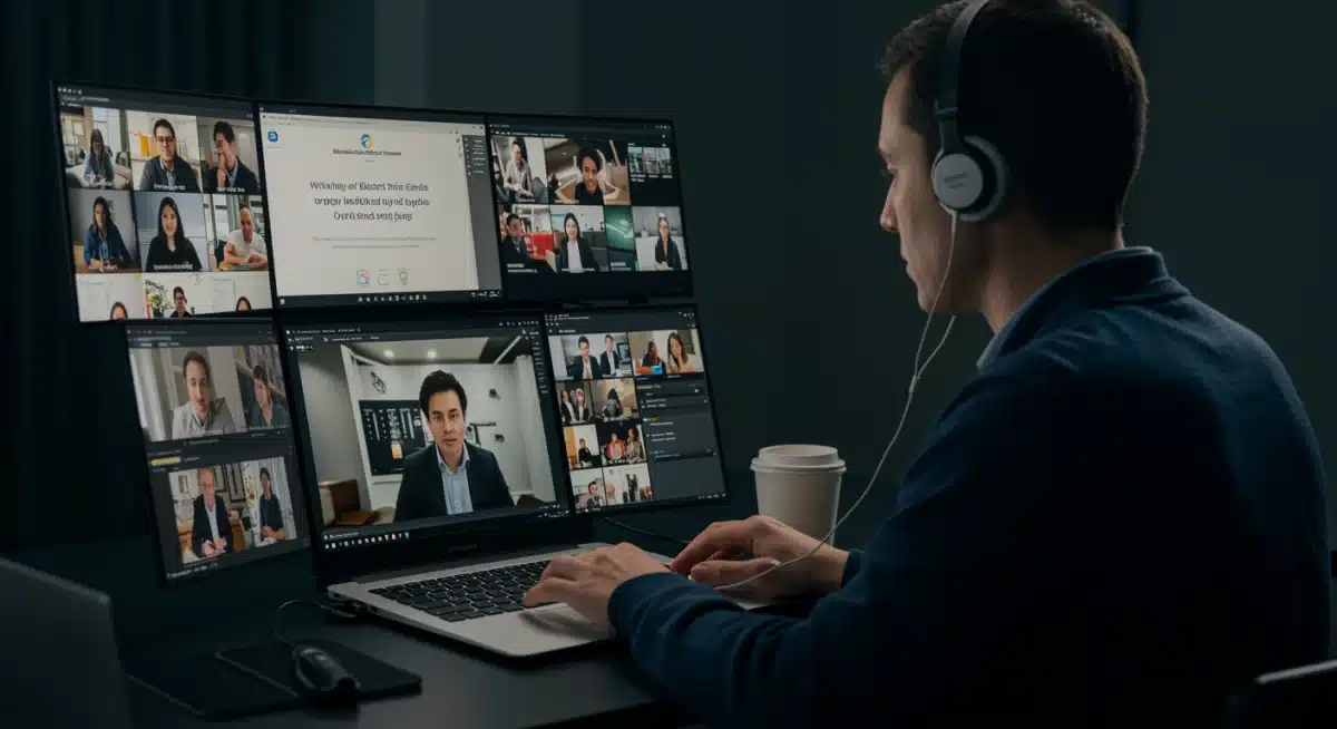 Virtual biotech event engagement and learning