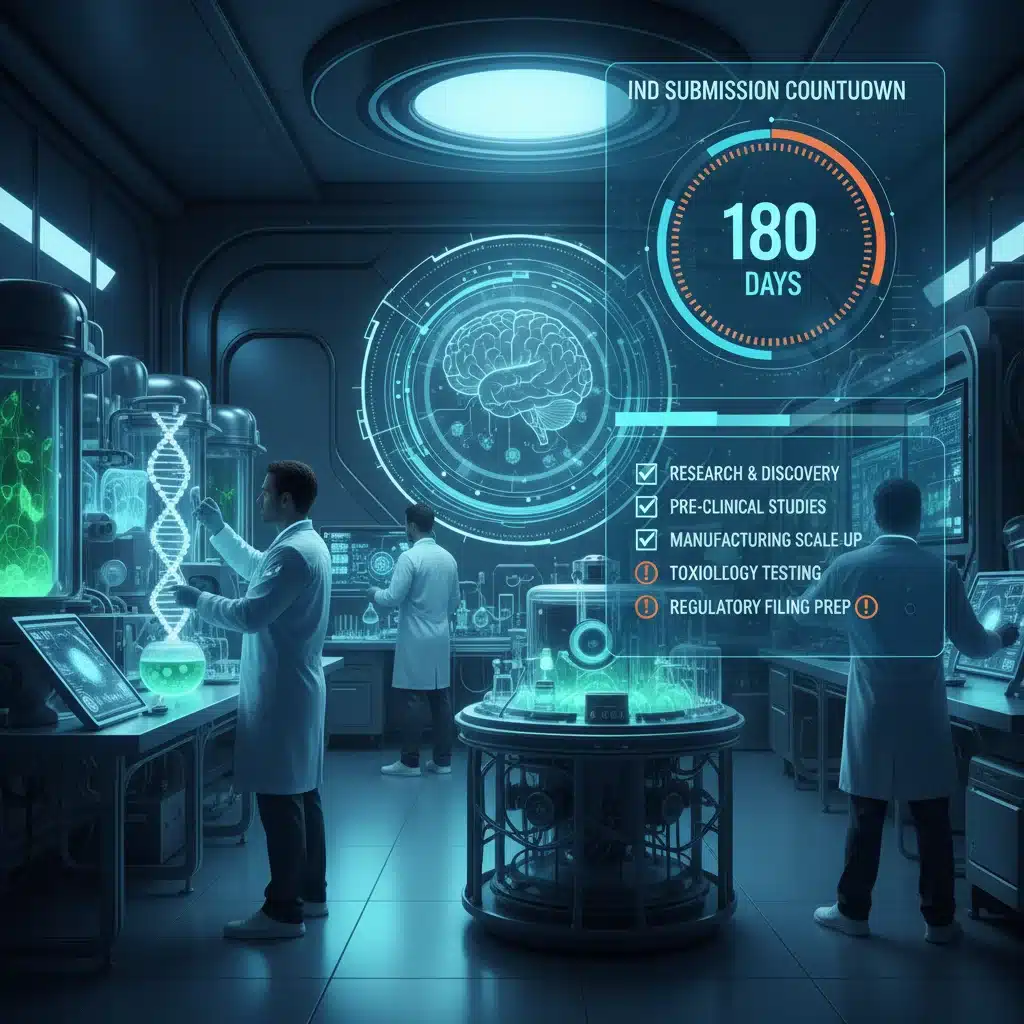 Biotech Startup Clinical Trial 2026: Pre-IND 180-Day Checklist