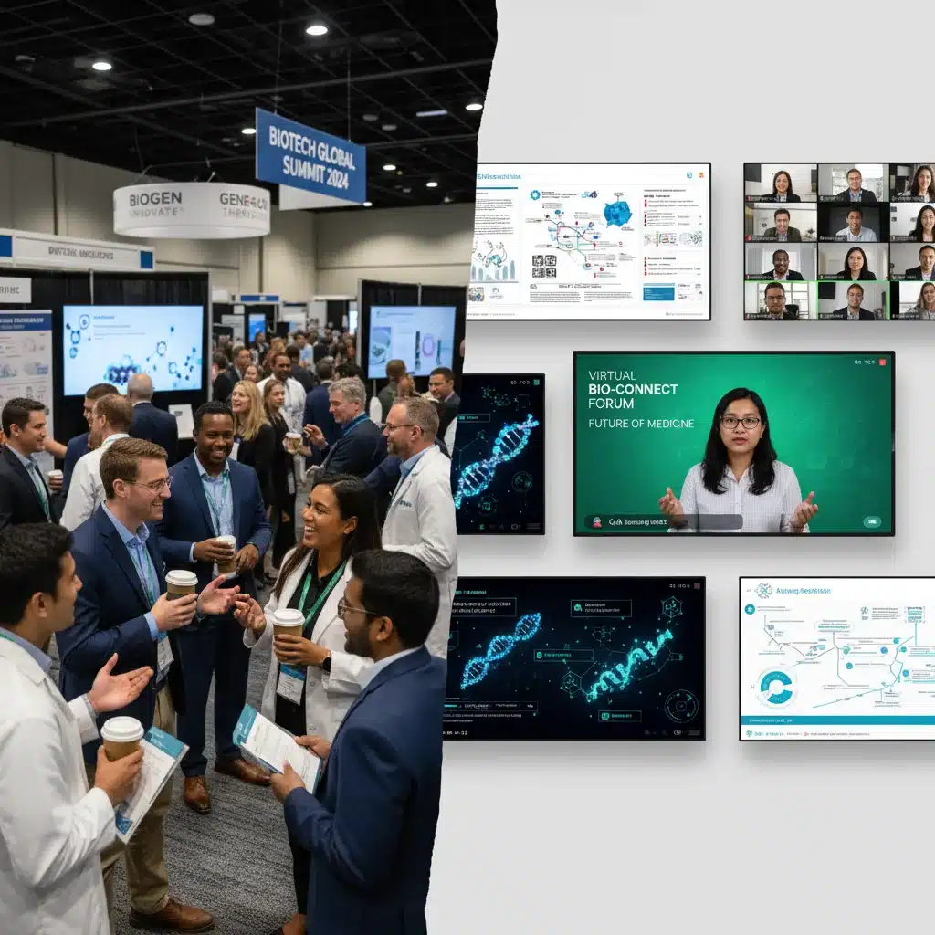 Virtual vs. In-Person Biotech Events 2026: The Ultimate Guide to Engagement